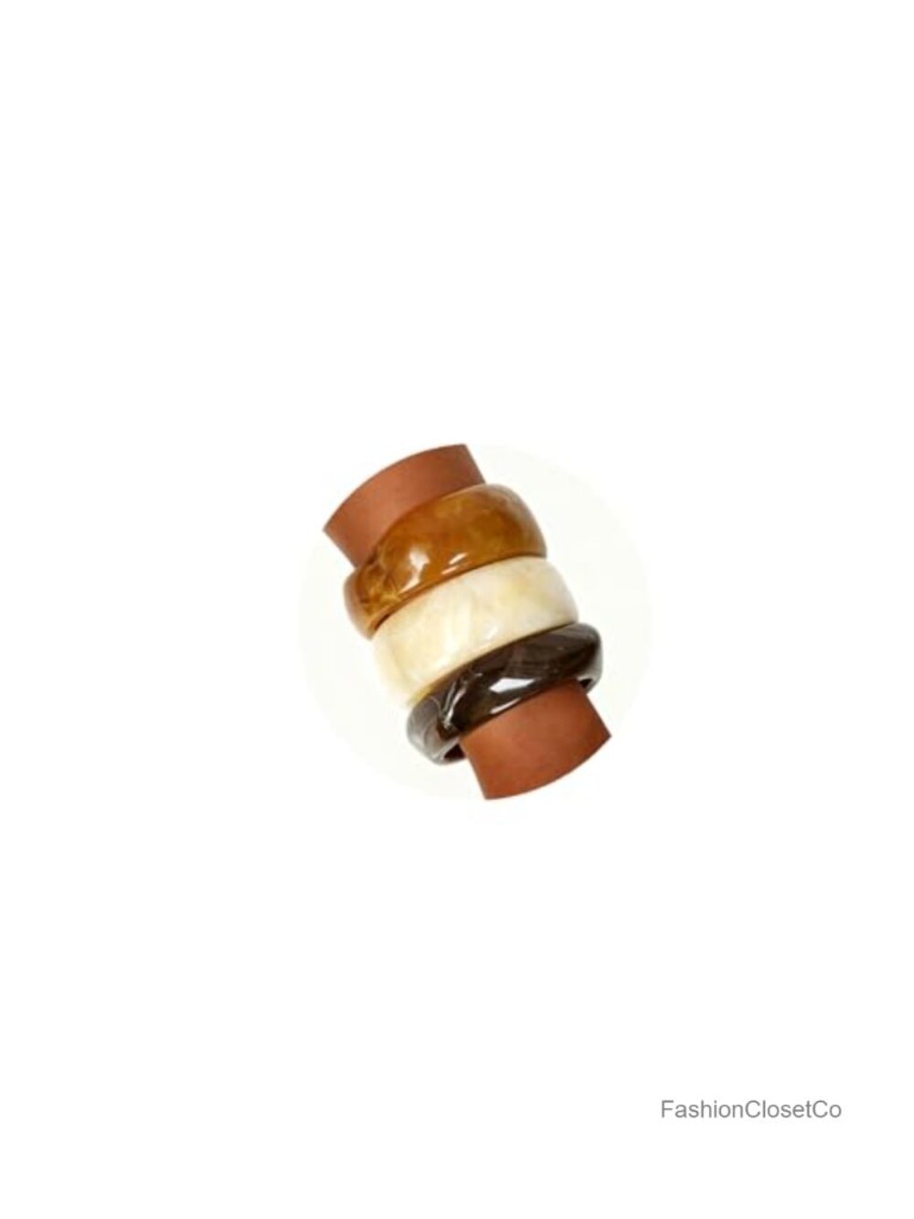 Chunky Acrylic Bangle Bracelet Set Geometric Resin Statement Jewelry Stackable